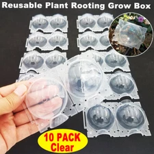 100Pcs 5CM Visible Plant Root Device Graft Balls High Pressure Propagation Boxes