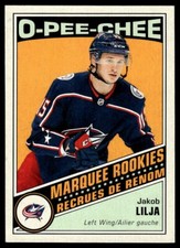 2019-20 Upper Deck O-Pee-Chee Update Retro Blank Back Jakob Lilja Columbus Blue