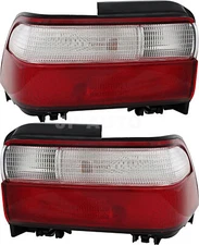 For 1996-1997 Toyota Corolla Sedan Tail Light Set Driver and Passenger Side