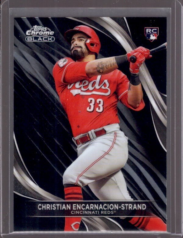 CHRISTIAN ENCARNACION-STRAND 2024 Topps Chrome Black Rookie RC #88 Reds