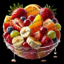 DTF Transfers ready to press custom FRUITS t-shirts/hoodies/ sweaters 12''/8''/4