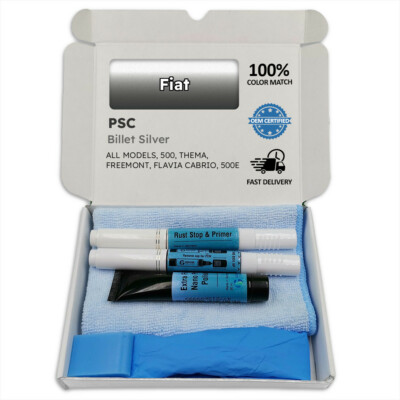 Lackstift für Fiat Silber BILLET SILVER PSC 500 THEMA FREEMONT FLAVIA CABRIO