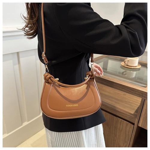 Soft PU Leather ShoulderBag Stylish Women's Tote Purse Crosbody for Everyday Use - Picture 15 of 21
