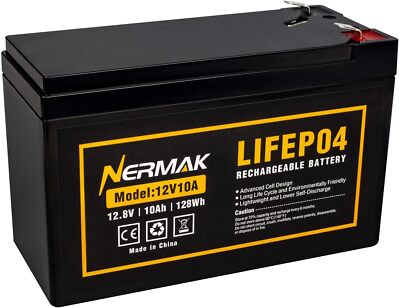 12V 10Ah Lithium Iron Phosphate Battery With Bms Protection Long Cycle Life