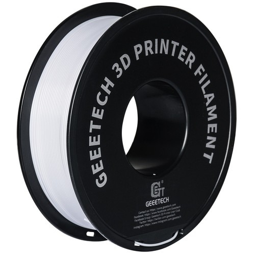 Geeetech 3D Drucker Filament PLA 1.75mm 1kg Weiß Hoch Qualität PLA Filament DE - Afbeelding 10 van 11