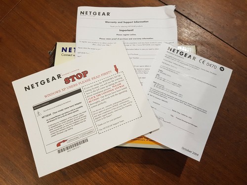 NETGEAR WG511 v2 Wireless 54 Mbps PC Card + CD Installation et Notice Fr, Es, Ne - 第 6/12 張圖片