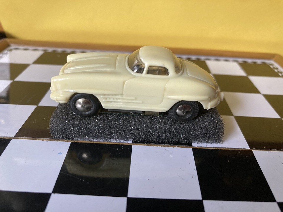 Rare Marx HO Slot Car; Vanilla Mercedes. eBay
