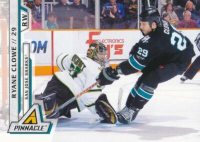 2010-11 Pinnacle #35 RYANE CLOWE - San Jose Sharks