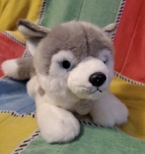 AURORA Miyoni Husky Dog Wolf 10" Plush Stuffed Animal Toy