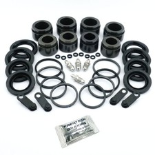 For Audi S8 D2 4D (96-02) 2x Front Caliper Repair Kits & Pistons (Brembo 4 Pot)