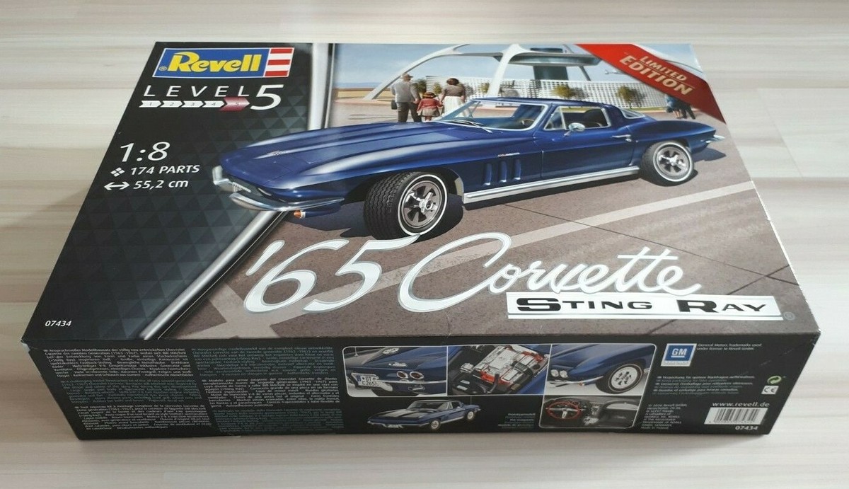 65 Chevy Corvette Sting Ray in scale 1:8 | NEVER OPENED | eBay