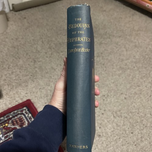 Bedouin Tribes of the Euphrates by Blunt 1879 first edition Map - Picture 2 of 16