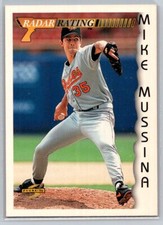 💎1996 Score Baseball Dugout Collection #197 Mike Mussina - Baltimore Orioles💎