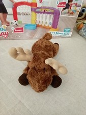 Aurora Moose Plush 13 Inch Brown Stuffed Animal Toy