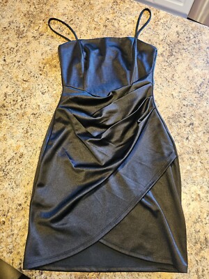 Windsor Juniors Black Mini Dress Size Small | eBay