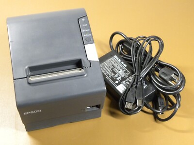EPSON エプソン　TM-T88V レシートプリンタ　M244A Epson TM-T88V M244A USB / Serial Thermal POS Receipt Printer