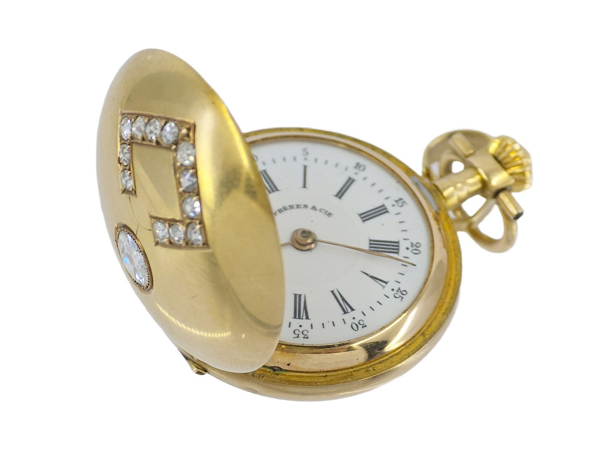 Grand Prix Reloj Movado De Bolsillo Movado De Bolsillo Oro 18K