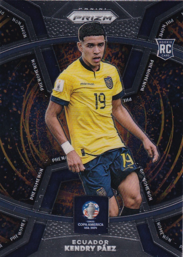2024 Prizm Copa America Soccer Kendry Paez RC Phenomenom #9 PWE | eBay