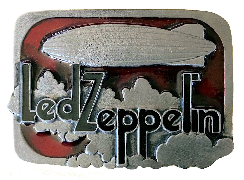 Led Zeppelin Officially Licensed Belt Buckle with Presentation Box