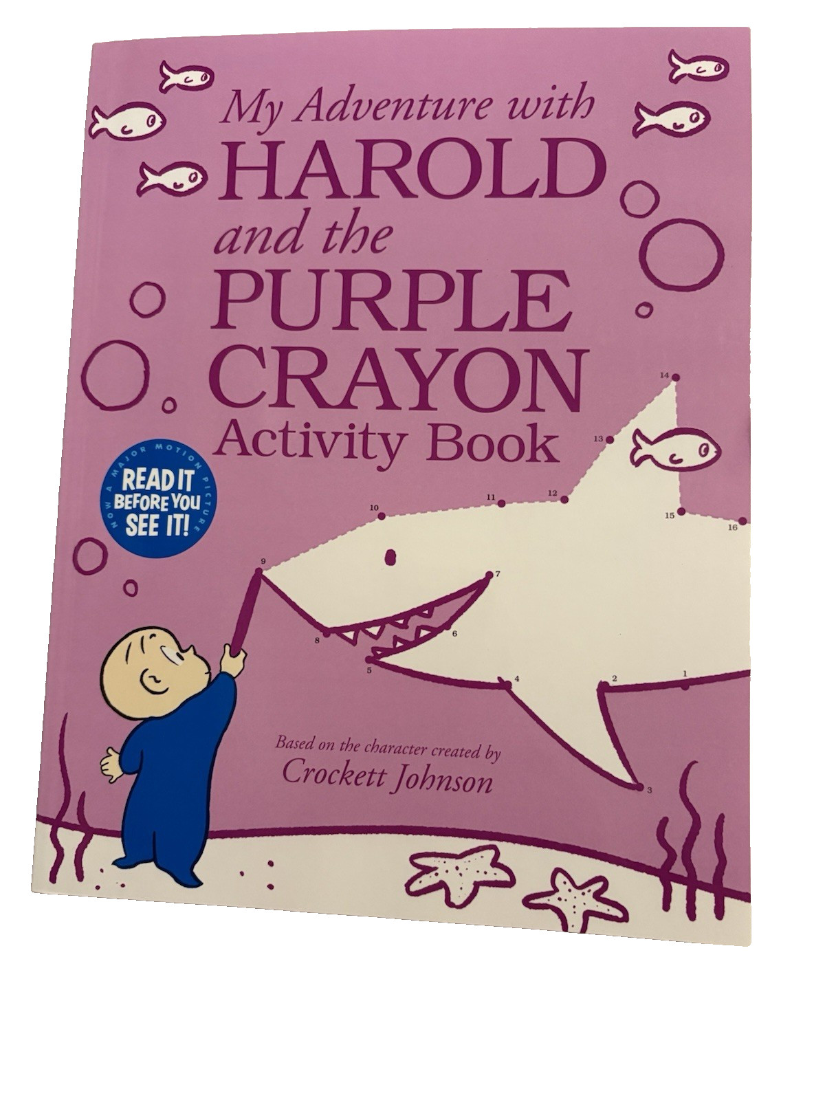 My Adventure with Harold and the Purple Crayon Activity Book by Crockett Johnson