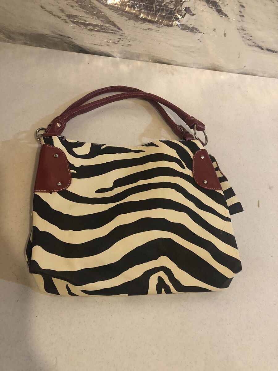 Early 2000s Y2K Fashion Zebra and Red Bag with Wallet | eBay Early 2000s Y2K Fashion Zebra and Red Bag with Wallet | eBay