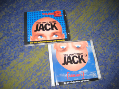 YOU DON´T KNOW JACK VOL. 2 und Vol. 3  Teil 2 und 3 beide kpl. Deutsch 