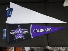 COLORADO ROCKIES 2021 MAJOR LEAGUE BASEBALL ALL-STAR GAME PENNANT  Coors Field