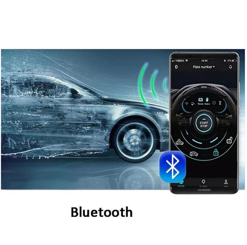 Car Phone Remote Control Locking Keyless Entry BT Smart Engine Start Push Button - Foto 17 di 19