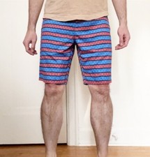 Vineyard Vines Men s 9 Angler Stripe Board Shorts Waist 32 New