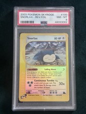 2003 Skyridge Snorlax 100 Reverse Foil PSA 8 on eBay