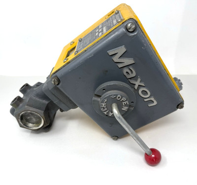 Maxon 1-1/4'' Manual Shut Off Valve Series 8080 ~ Untested AS-IS