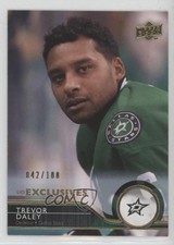 2014-15 Upper Deck UD Exclusives 42/100 Trevor Daley #310 k5i