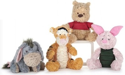 NEU OFFIZIELLES 12 ZOLL DISNEY WINNIE THE POOH KLASSISCHES PLÜSCHTIER STOFFTIER 100 JAHRE NEU MIT ETIKETT