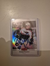 Benoit Pouliot Signed Flair Showcase Rookie Auto Autograph Minnesota Wild Rc NHL