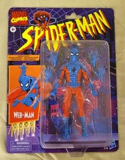 Hasbro Marvel Legends 6  WEB-MAN Fan Channel Exclusive Spider-Man Retro Figure