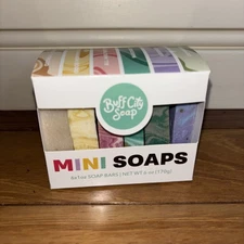 Buff City Soap Set of 6 Mini Soaps New and Sealed