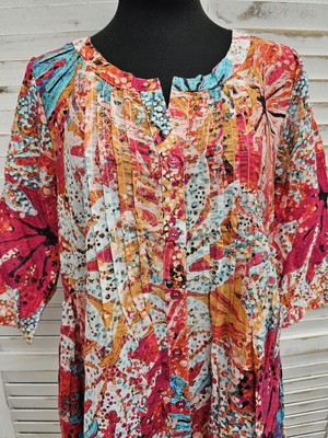 Tunika/ Longbluse/Kurzkleid Aqua , Gr. 40/42,  Neu mit Etikett