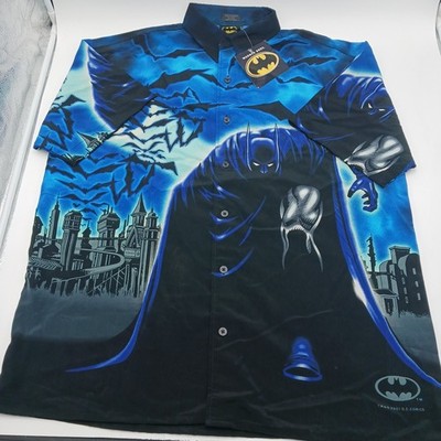 NWT Vintage Warner Bros Changes Medium Oversized Shirt Batman Adventures 2001 M