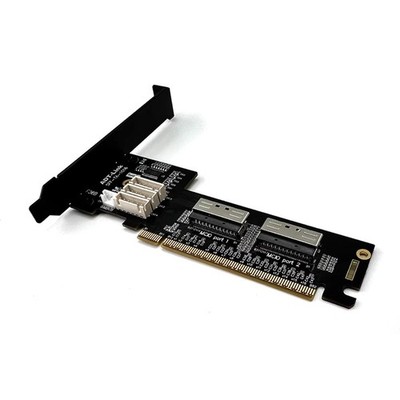 ADT-Link F36B PCIe x16 to Quadx4 Bifurcation Adapter Riser Card PCI-Ex16 to x8