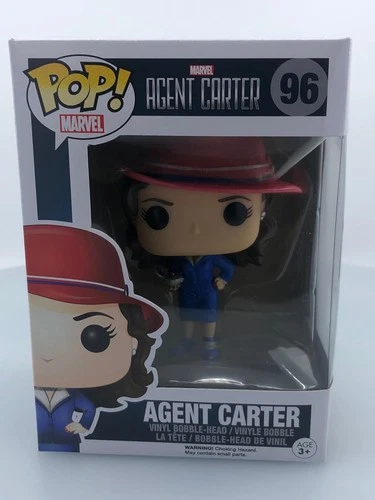 Funko POP! Televisión Marvel's Agents of SHIELD Agent Peggy Carter #96 DAÑADO
