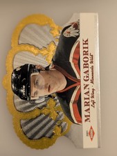2001 Pacific Crown Royale Marian Gaborik ROOKIE SAMPLE RC Hockey Card
