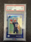 Panini Donruss Optic Drake Maye Rated Rookie Blue Hyper #229 PSA 9 Mint 2024