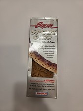 Vtg 1990 Super Sport Grip Brown Tan Steering Wheel Cover Porotherm Nos