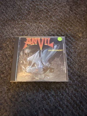 ANVIL - PAST AND PRESENT LIVE IN CONCERT CD 1989 Blade Records