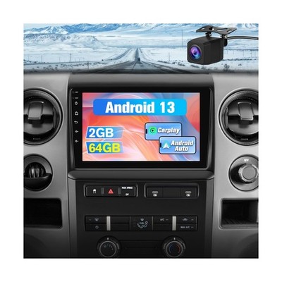 Car Radio Stereo Upgrade for Ford F150 2009-2012 Manual AC(Low-end Model), An...
