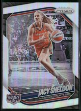 2025 Panini Prizm WNBA Jacy Sheldon #113 RC Silver Prizm Mystics BB979