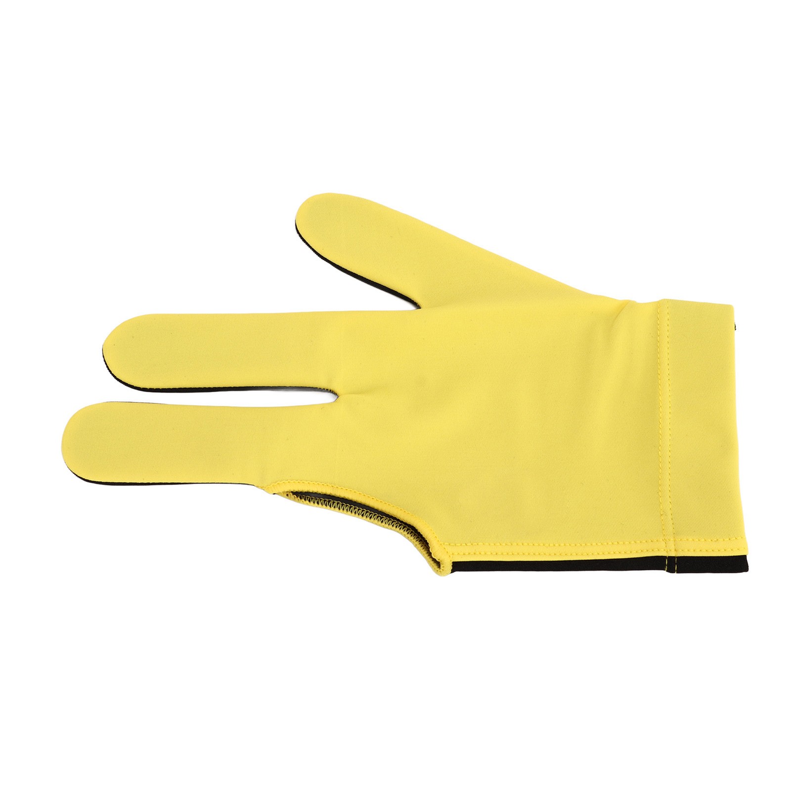 Quick Dry Yellow 3 Fingers Billiard Pool For Left Hand Easy To Use