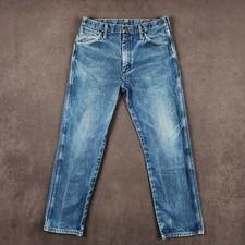 Vintage Wrangler Jeans Mens 34x30 Blue 90s Ma...