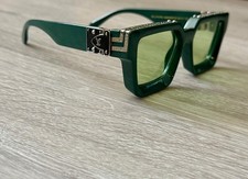 LOUIS VUITTON 1.1 MILLIONAIRE GREEN SUNGLASSES