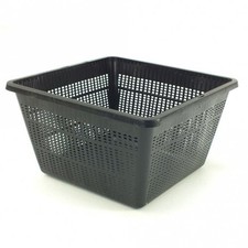 Kosze do sadzenia stawu 23cm kwadratowe drobne wypełnienie plastikowa doniczka